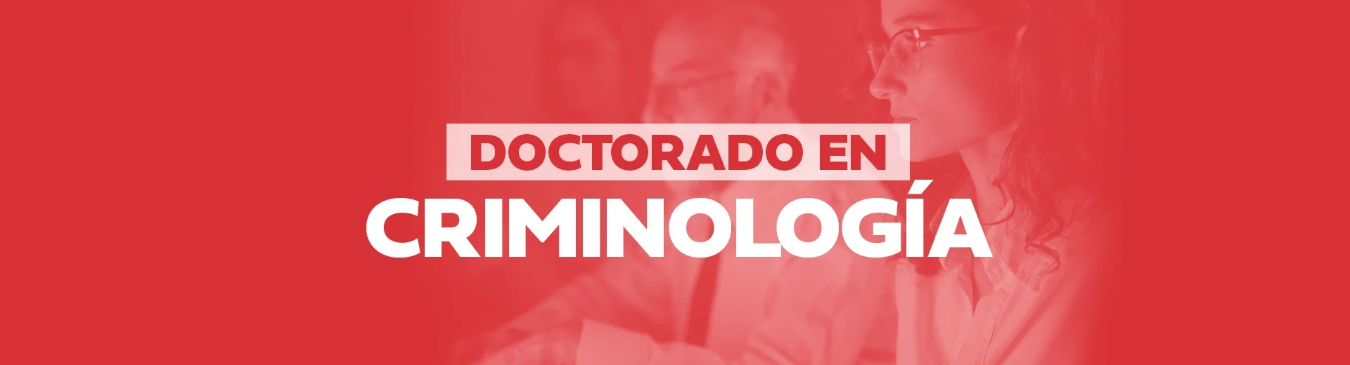 Doctorado en Criminología